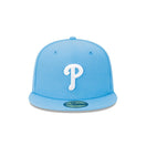 59FIFTY Easter egg フィラデルフィア・フィリーズ クーパーズタウン ライトブルー ブラウンアンダーバイザー - 13570730-700 | NEW ERA ニューエラ公式オンラインストア