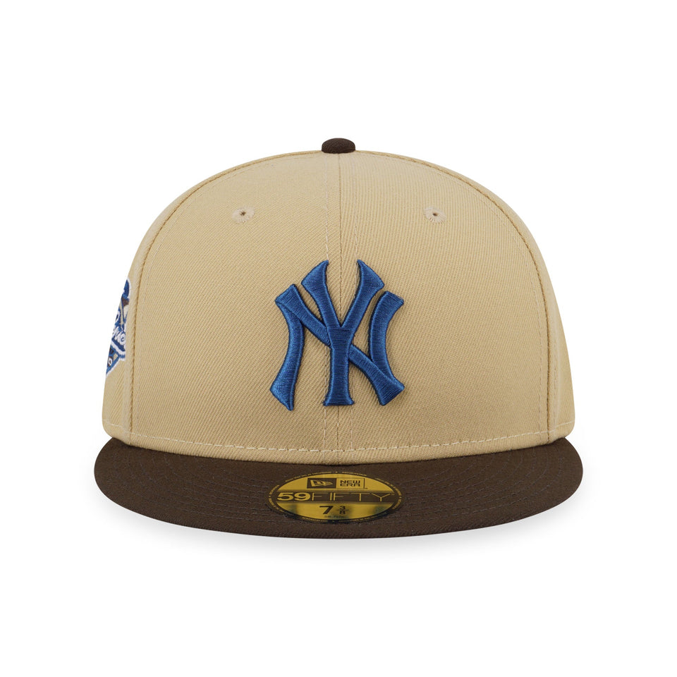 59FIFTY Egypt ニューヨーク・ヤンキース クーパーズタウン ベージュ ブルーアンダーバイザー - 13740205-700 | NEW ERA ニューエラ公式オンラインストア