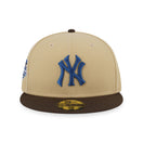 59FIFTY Egypt ニューヨーク・ヤンキース クーパーズタウン ベージュ ブルーアンダーバイザー - 13740205-700 | NEW ERA ニューエラ公式オンラインストア
