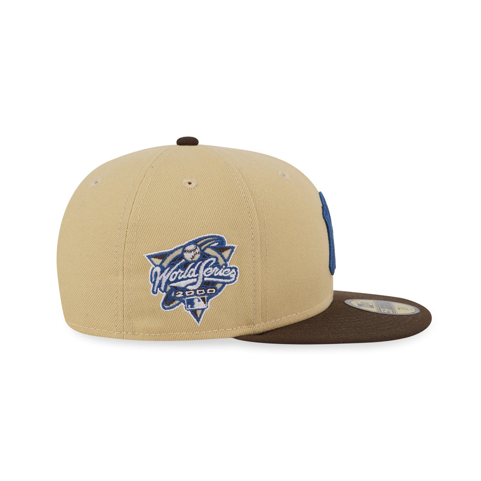 NEW ERA カスタムキャップ ニューヨークヤンキース 7 1/2 ベージュ