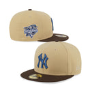 59FIFTY Egypt ニューヨーク・ヤンキース クーパーズタウン ベージュ ブルーアンダーバイザー - 13740205-700 | NEW ERA ニューエラ公式オンラインストア