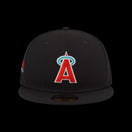 59FIFTY Emerald Day ロサンゼルス・エンゼルス クーパーズタウン ブラック エメラルドアンダーバイザー - 13740202-700 | NEW ERA ニューエラ公式オンラインストア
