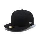 59FIFTY Essential エッセンシャルロゴ ブラック × スノーホワイト - 13516140-700 | NEW ERA ニューエラ公式オンラインストア