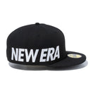 59FIFTY Essential エッセンシャルロゴ ブラック × スノーホワイト - 13516140-700 | NEW ERA ニューエラ公式オンラインストア