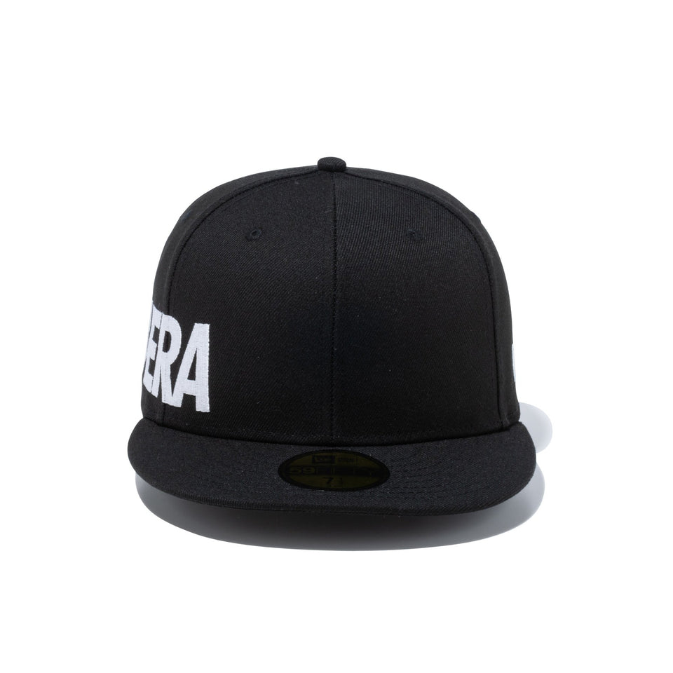 59FIFTY Essential エッセンシャルロゴ ブラック × スノーホワイト - 13516140-700 | NEW ERA ニューエラ公式オンラインストア