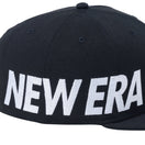 59FIFTY Essential エッセンシャルロゴ ブラック × スノーホワイト - 13516140-700 | NEW ERA ニューエラ公式オンラインストア