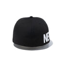 59FIFTY Essential エッセンシャルロゴ ブラック × スノーホワイト - 13516140-700 | NEW ERA ニューエラ公式オンラインストア