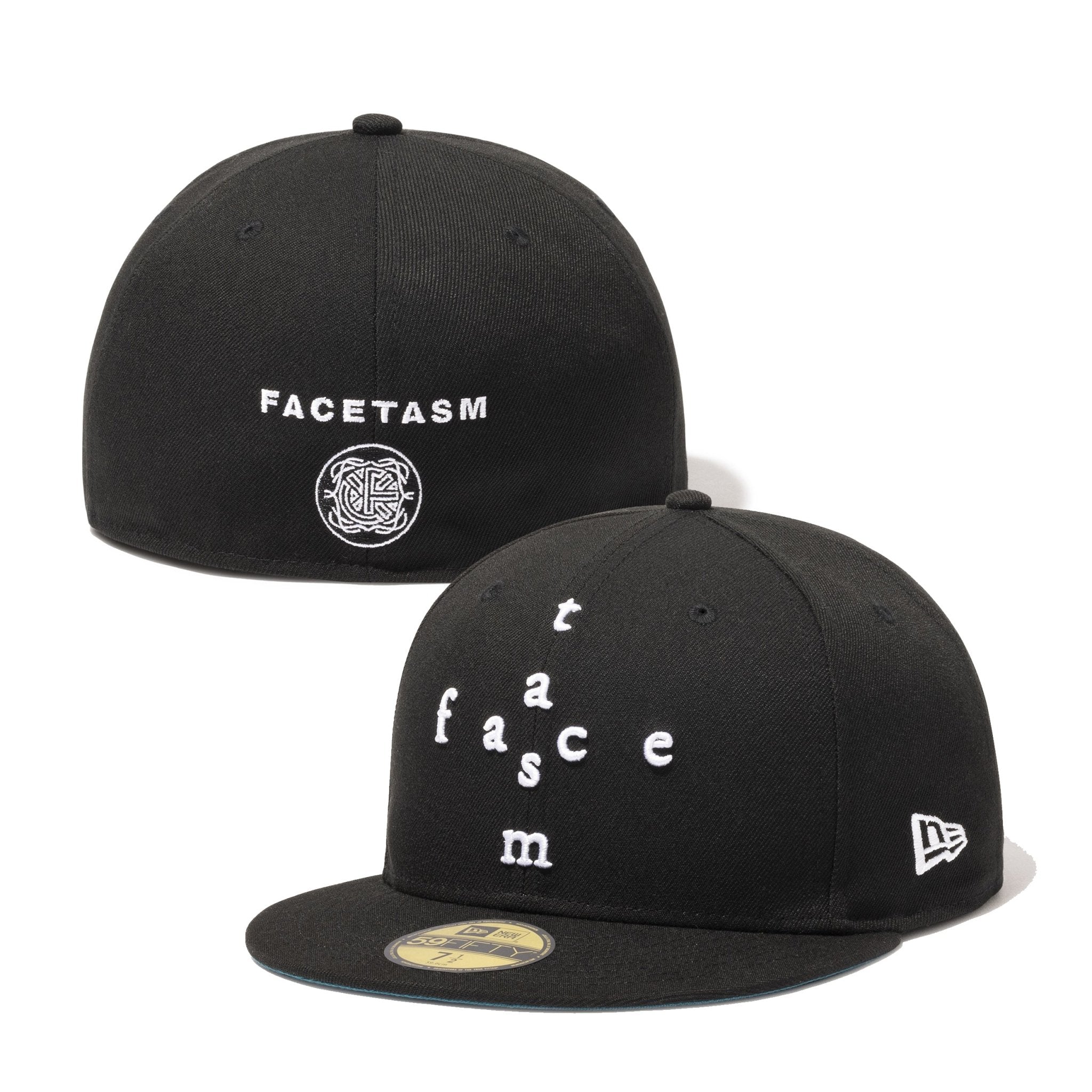 59FIFTY FACETASM FW23 ブラック シャークテイルアンダーバイザー ...