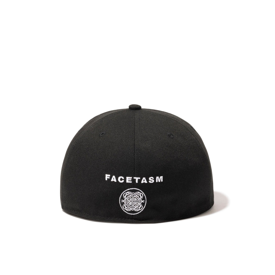 59FIFTY FACETASM FW23 ブラック シャークテイルアンダーバイザー 