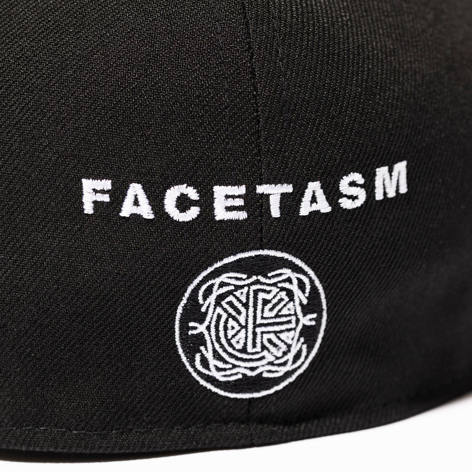 59FIFTY FACETASM FW23 ブラック シャークテイルアンダーバイザー