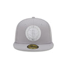 59FIFTY Fantasy ブルックリン・ネッツ グレー グレーアンダーバイザー - 13506412-700 | NEW ERA ニューエラ公式オンラインストア