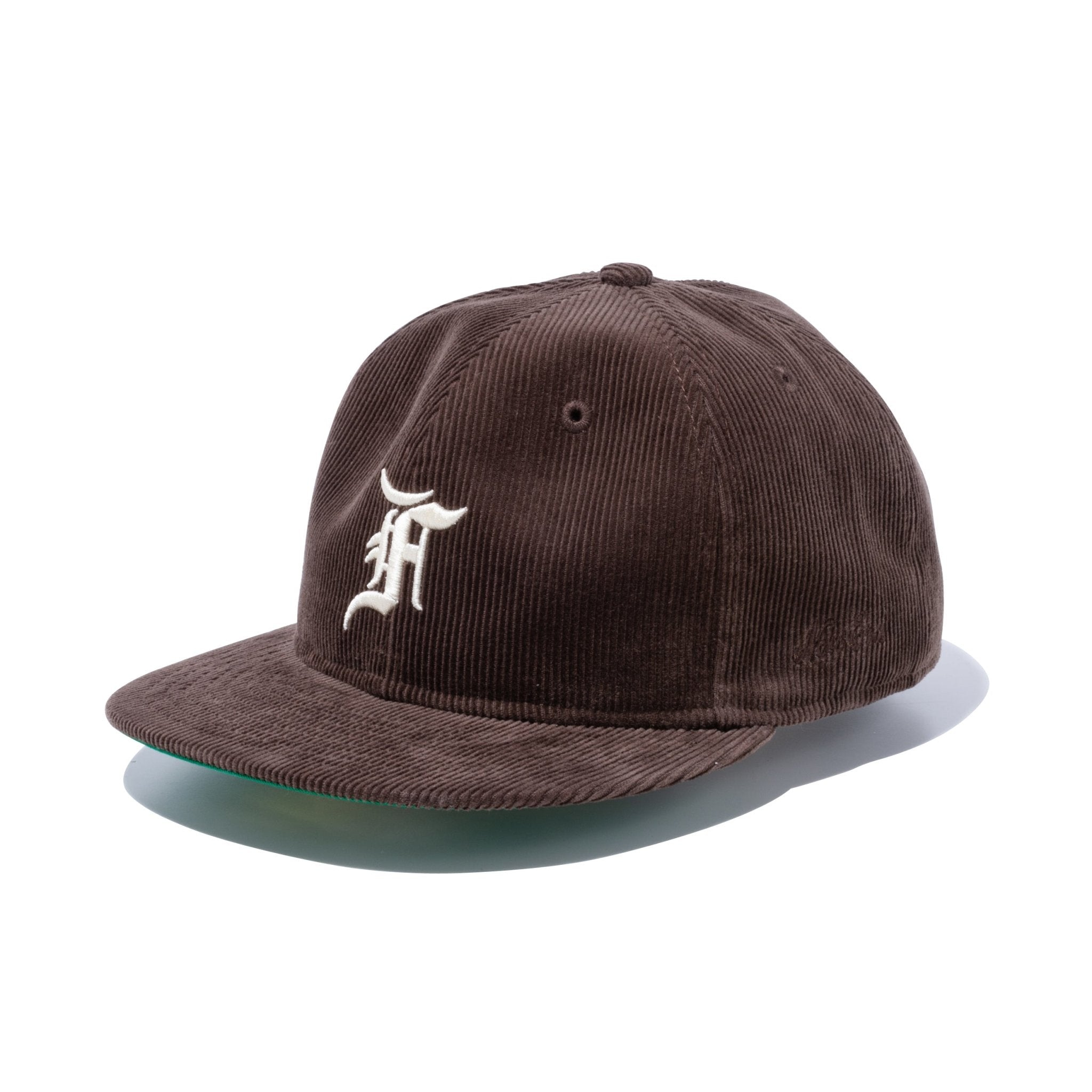 59FIFTY FEAR OF GOD ESSENTIALS コーデュロイ Fロゴ ウォルナット