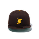 59FIFTY FEAR OF GOD ESSENTIALS The Classic Collection サンディエゴ・パドレス ブラウン × イエロー ケリーアンダーバイザー - 13682130-700 | NEW ERA ニューエラ公式オンラインストア