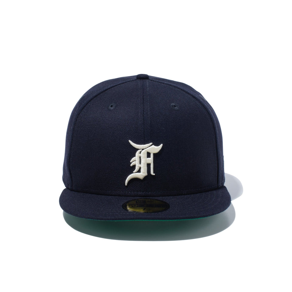 Navy素材新品 未使用 FEAR OF GOD x NEW ERA CAP 7 5/8