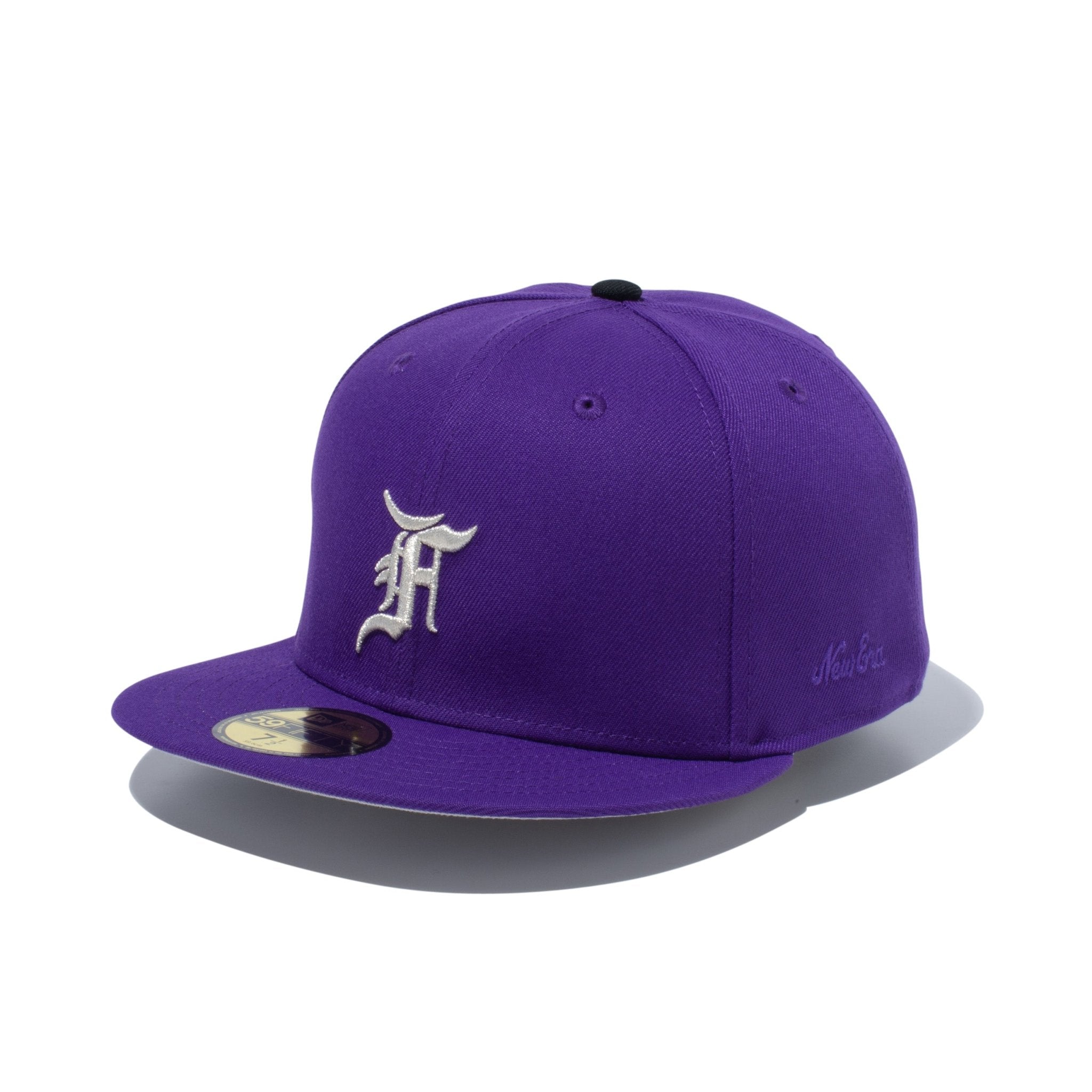 FEAR OF GOD ESSENTIALS newera purpleoffwhite