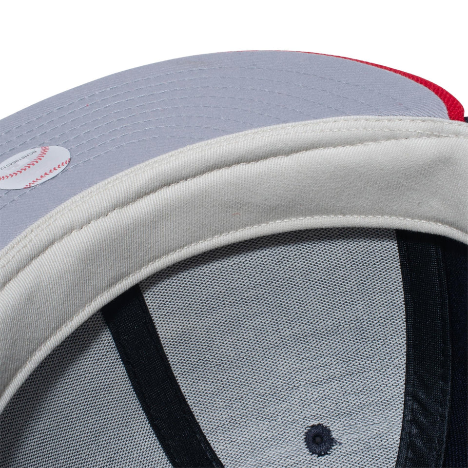 59FIFTY FEAR OF GOD ESSENTIALS The Classic Collection アトランタ・ブレーブス ネイビー レッドバイザー - 13682152-700 | NEW ERA ニューエラ公式オンラインストア