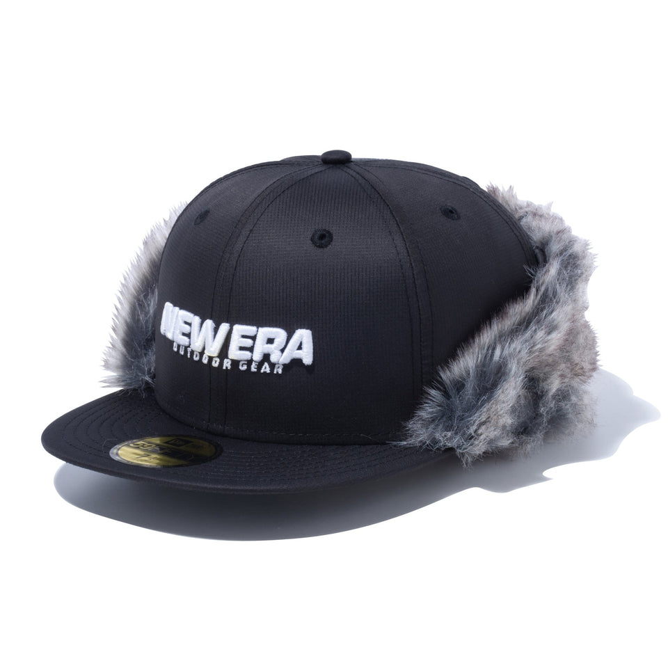 59FIFTY Flip Down フリップダウン Water Repellent ブラック【ニューエラ アウトドア】 - 13772485-700 | NEW ERA ニューエラ公式オンラインストア