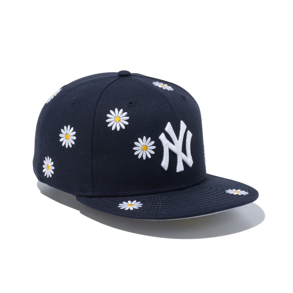 59FIFTY Flower Embroidery ニューヨーク・ヤンキース ネイビー - 14109889-700 | NEW ERA ニューエラ公式オンラインストア