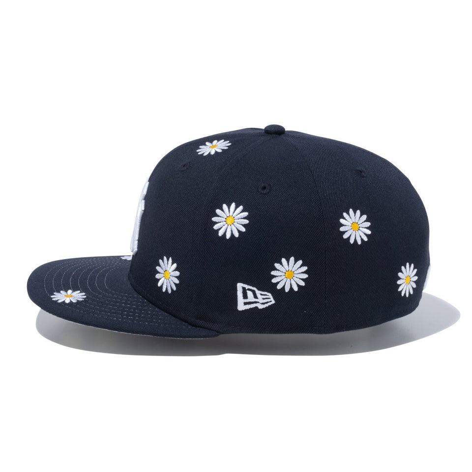 59FIFTY Flower Embroidery ニューヨーク・ヤンキース ネイビー - 14109889-700 | NEW ERA ニューエラ公式オンラインストア