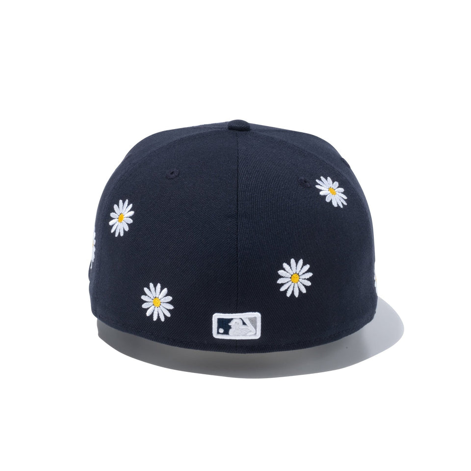 59FIFTY Flower Embroidery ニューヨーク・ヤンキース ネイビー - 14109889-700 | NEW ERA ニューエラ公式オンラインストア