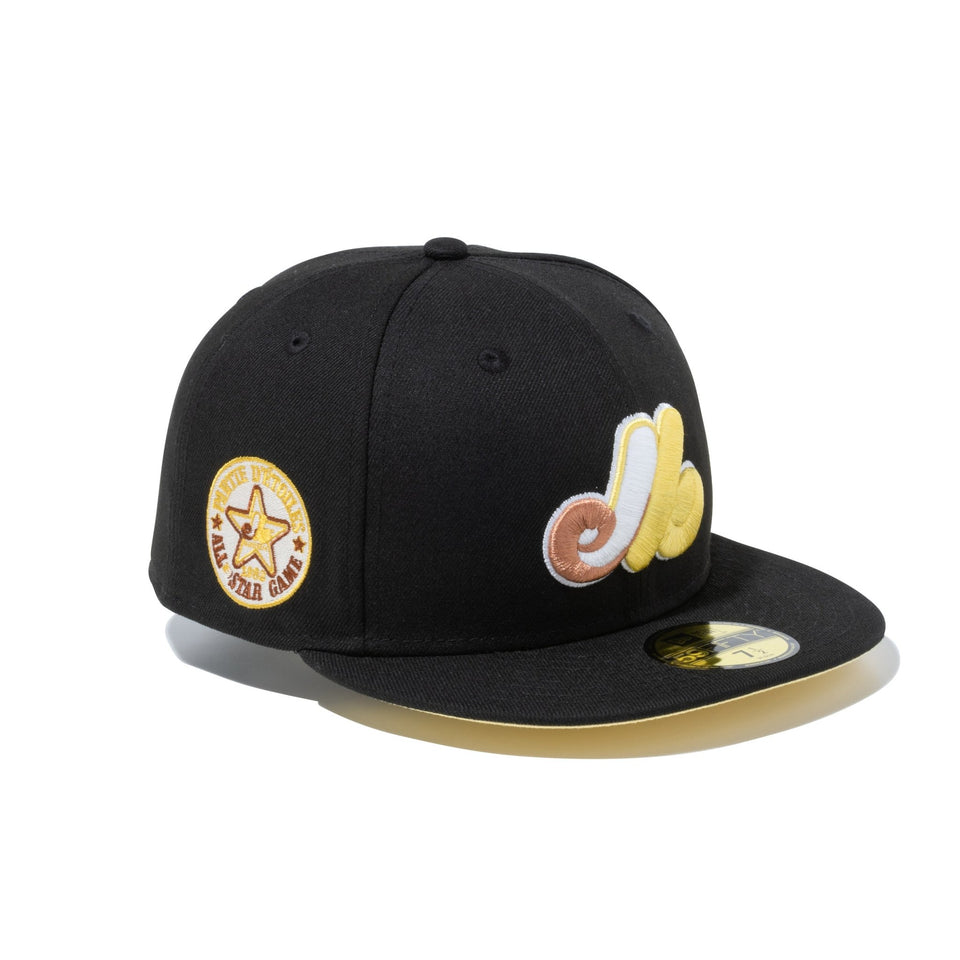 59FIFTY Gelato モントリオール・エクスポズ ブラック ライトイエローアンダーバイザー - 13516129-700 | NEW ERA ニューエラ公式オンラインストア