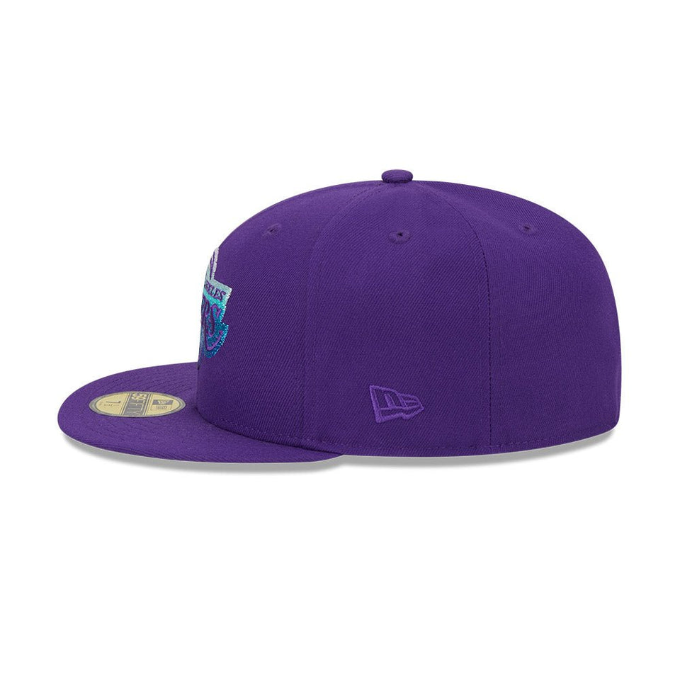 59FIFTY Gradient ロサンゼルス・レイカーズ パープル ベージュアンダーバイザー - 13743524-700 | NEW ERA ニューエラ公式オンラインストア