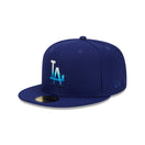 59FIFTY Gradient ロサンゼルス・ドジャース ブルー ベージュアンダーバイザー - 13743525-700 | NEW ERA ニューエラ公式オンラインストア
