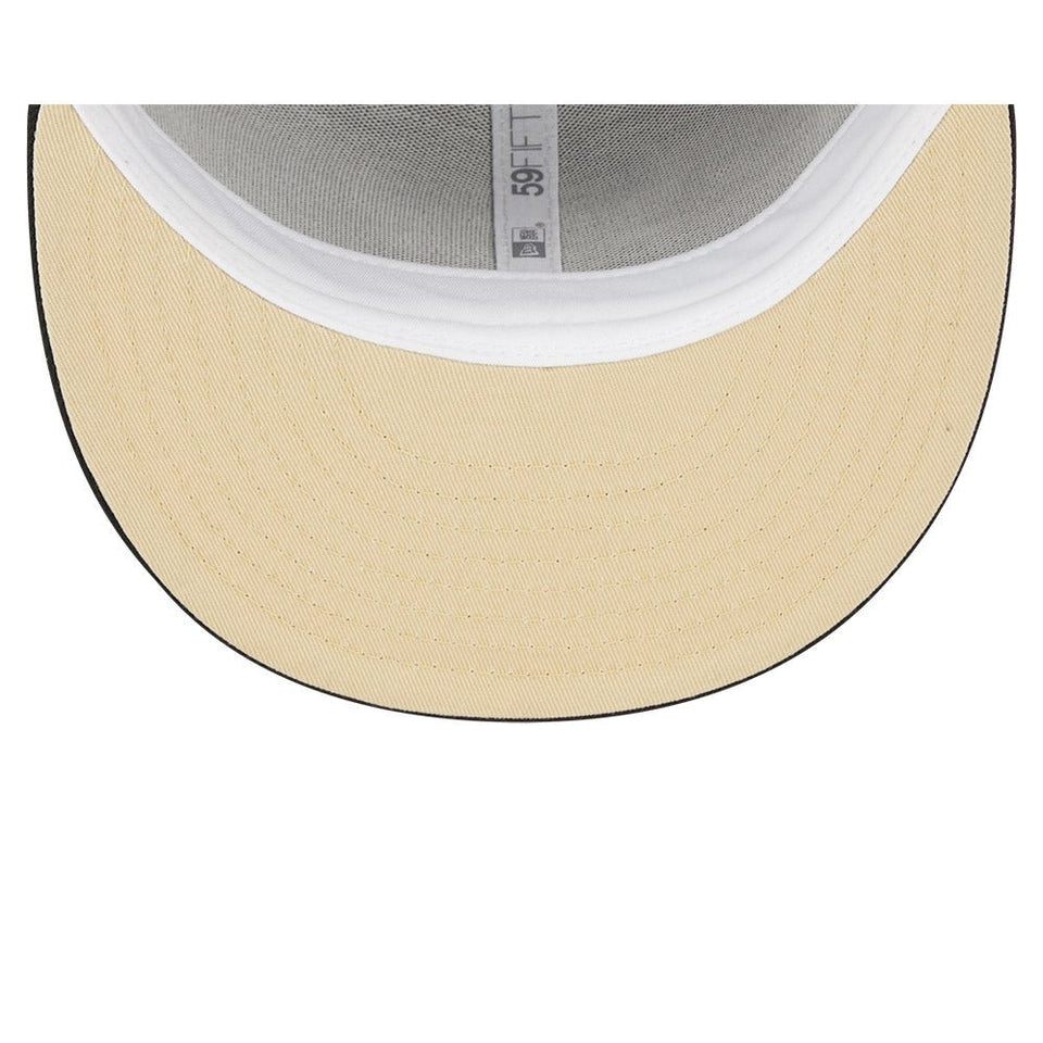 59FIFTY Gradient シカゴ・ブルズ ブラック ベージュアンダー