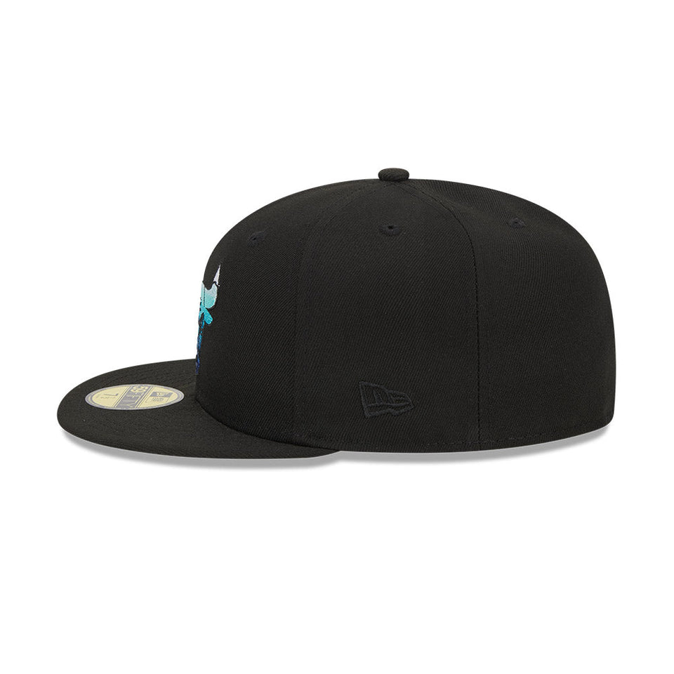 59FIFTY Gradient シカゴ・ブルズ ブラック ベージュアンダーバイザー - 13743528-700 | NEW ERA ニューエラ公式オンラインストア