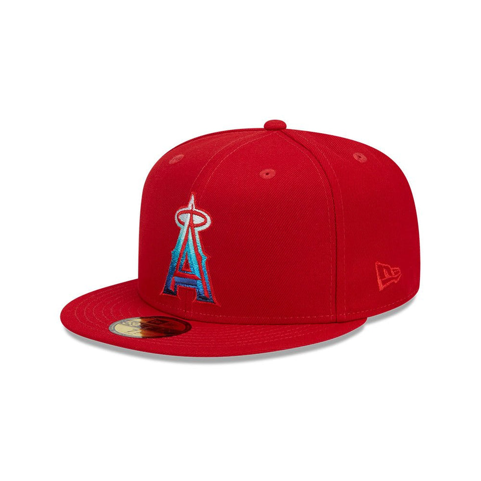 59FIFTY Gradient ロサンゼルス・エンゼルス レッド ベージュアンダーバイザー ニューエラオンラインストア