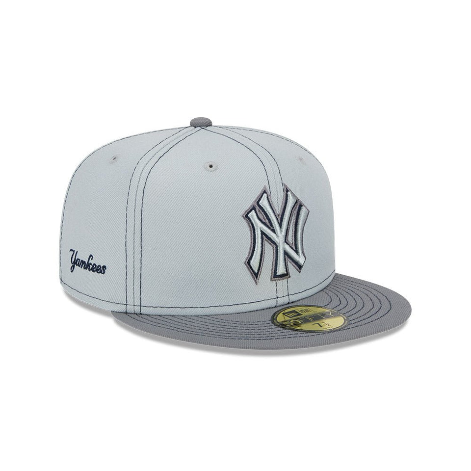 59FIFTY Gray Pop ニューヨーク・ヤンキース グレー - 13497920-700 | NEW ERA ニューエラ公式オンラインストア