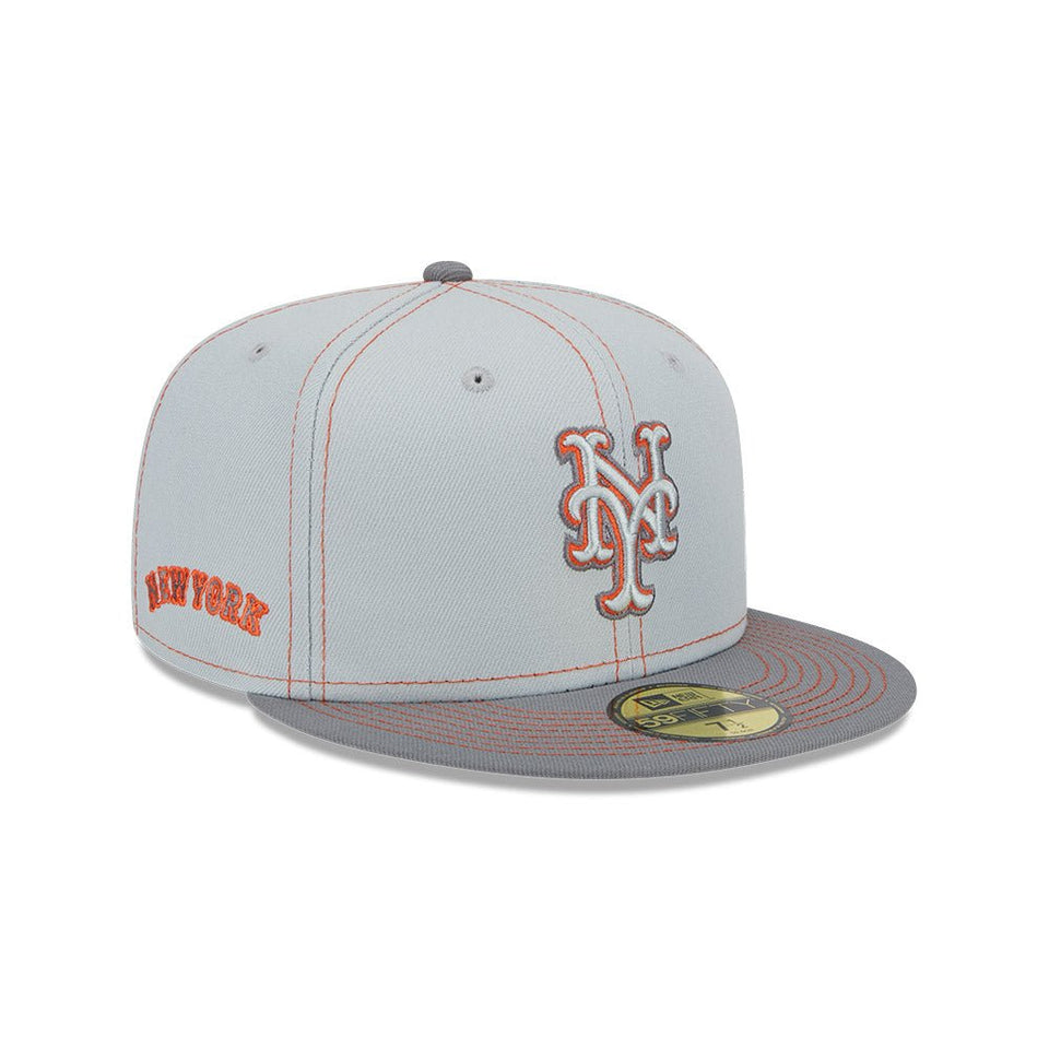 59FIFTY Gray Pop ニューヨーク・メッツ グレー - 13497921-700 | NEW ERA ニューエラ公式オンラインストア