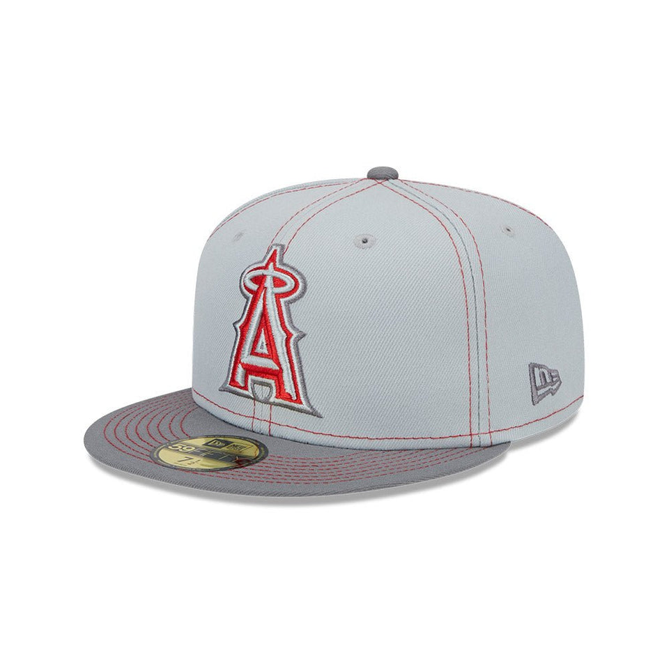 新品NEW ERA 59fifty Los Angeles AngelsGray