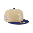 59FIFTY Harris tweed ロサンゼルス・ドジャース ベージュ - 13774197-700 | NEW ERA ニューエラ公式オンラインストア
