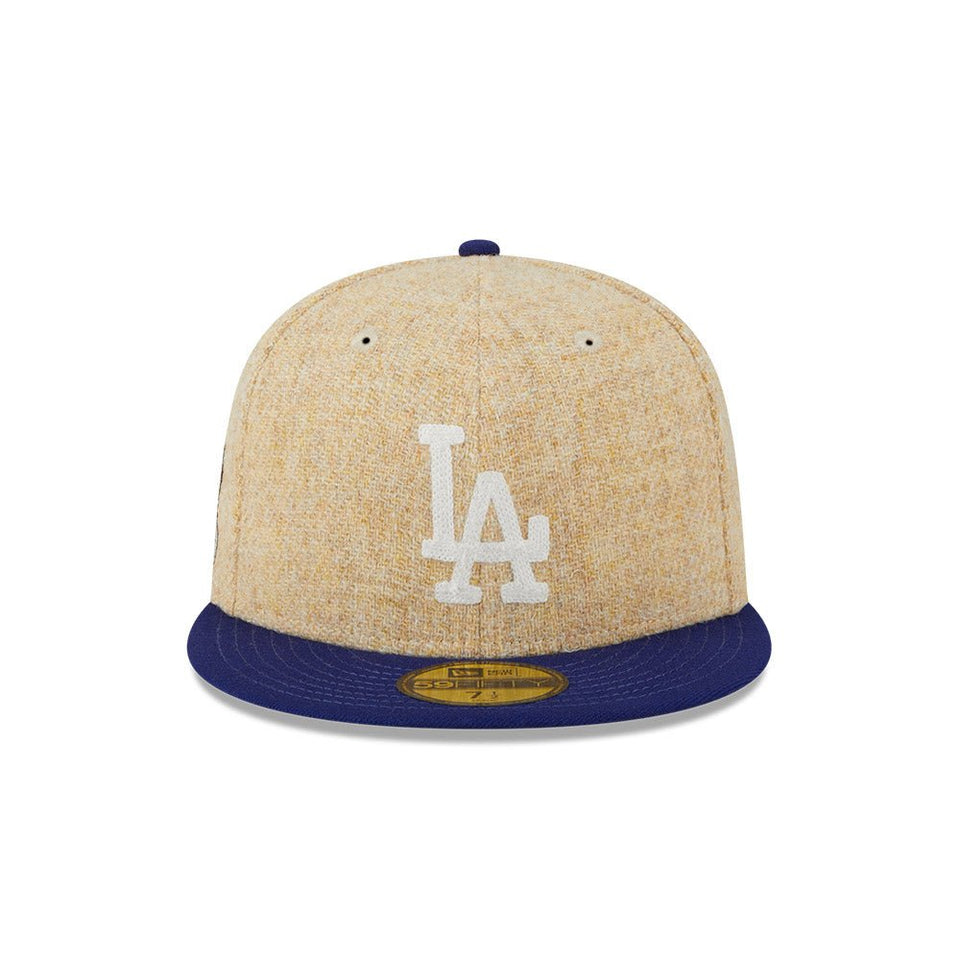 59FIFTY Harris tweed ロサンゼルス・ドジャース ベージュ - 13774197-700 | NEW ERA ニューエラ公式オンラインストア