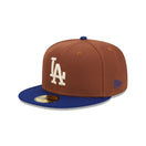 59FIFTY Harvest ロサンゼルス・ドジャース ブラウン - 13774193-700 | NEW ERA ニューエラ公式オンラインストア