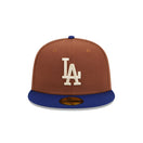 59FIFTY Harvest ロサンゼルス・ドジャース ブラウン - 13774193-700 | NEW ERA ニューエラ公式オンラインストア