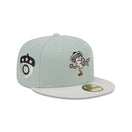 59FIFTY Hometown Roots オークランド・オークス ストーングリーン グレーアンダーバイザー - 13555057-700 | NEW ERA ニューエラ公式オンラインストア