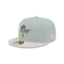 59FIFTY Hometown Roots オークランド・オークス ストーングリーン グレーアンダーバイザー - 13555057-700 | NEW ERA ニューエラ公式オンラインストア