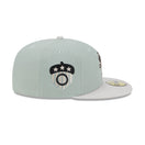 59FIFTY Hometown Roots オークランド・オークス ストーングリーン グレーアンダーバイザー - 13555057-700 | NEW ERA ニューエラ公式オンラインストア