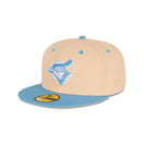 59FIFTY Ice Latte トロント・ブルージェイズ モカ グレーアンダーバイザー - 13731693-700 | NEW ERA ニューエラ公式オンラインストア