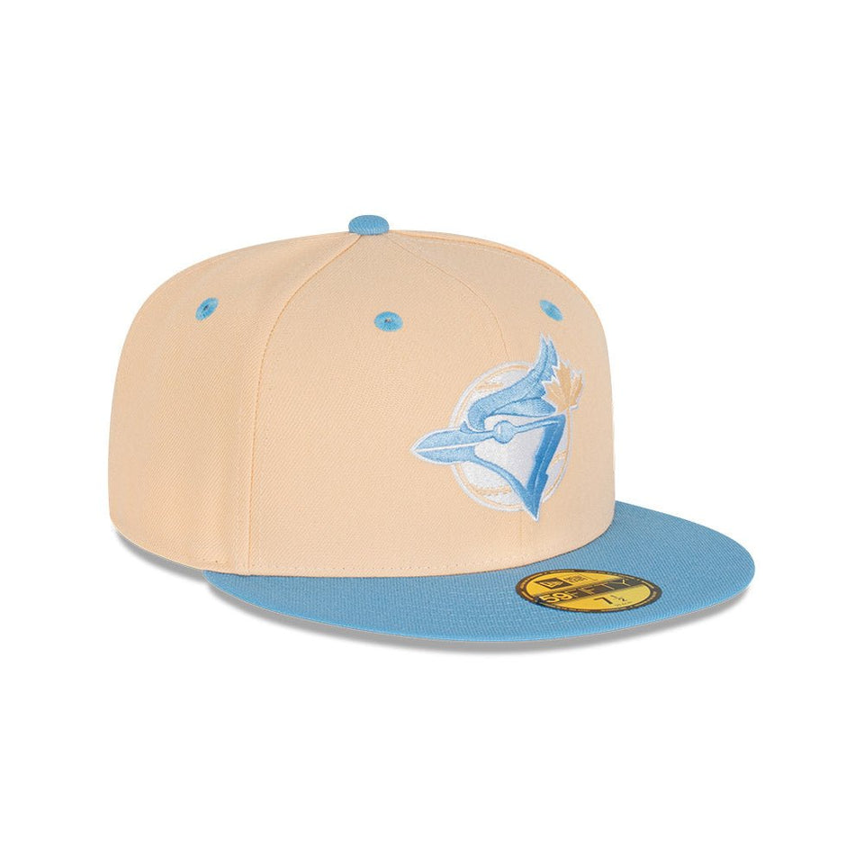59FIFTY Ice Latte トロント・ブルージェイズ モカ グレーアンダーバイザー - 13731693-700 | NEW ERA ニューエラ公式オンラインストア
