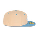 59FIFTY Ice Latte トロント・ブルージェイズ モカ グレーアンダーバイザー - 13731693-700 | NEW ERA ニューエラ公式オンラインストア