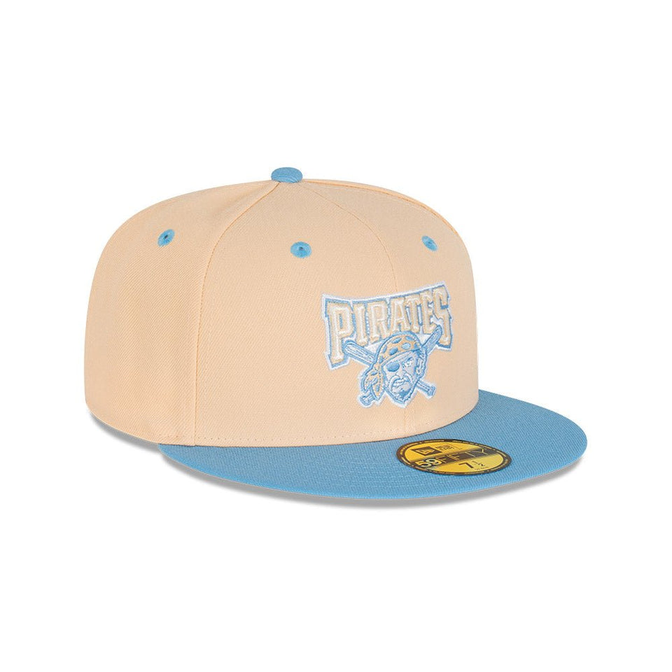 59FIFTY Ice Latte ピッツバーグ・パイレーツ モカ グレーアンダーバイザー - 13731694-700 | NEW ERA ニューエラ公式オンラインストア