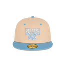 59FIFTY Ice Latte ピッツバーグ・パイレーツ モカ グレーアンダーバイザー - 13731694-700 | NEW ERA ニューエラ公式オンラインストア