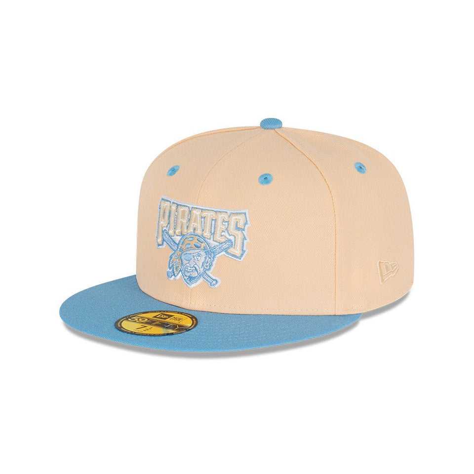 59FIFTY Ice Latte ピッツバーグ・パイレーツ モカ グレーアンダーバイザー - 13731694-700 | NEW ERA ニューエラ公式オンラインストア