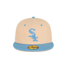 59FIFTY Ice Latte シカゴ・ホワイトソックス モカ グレーアンダーバイザー - 13731698-700 | NEW ERA ニューエラ公式オンラインストア