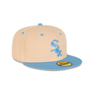 59FIFTY Ice Latte シカゴ・ホワイトソックス モカ グレーアンダーバイザー - 13731698-700 | NEW ERA ニューエラ公式オンラインストア