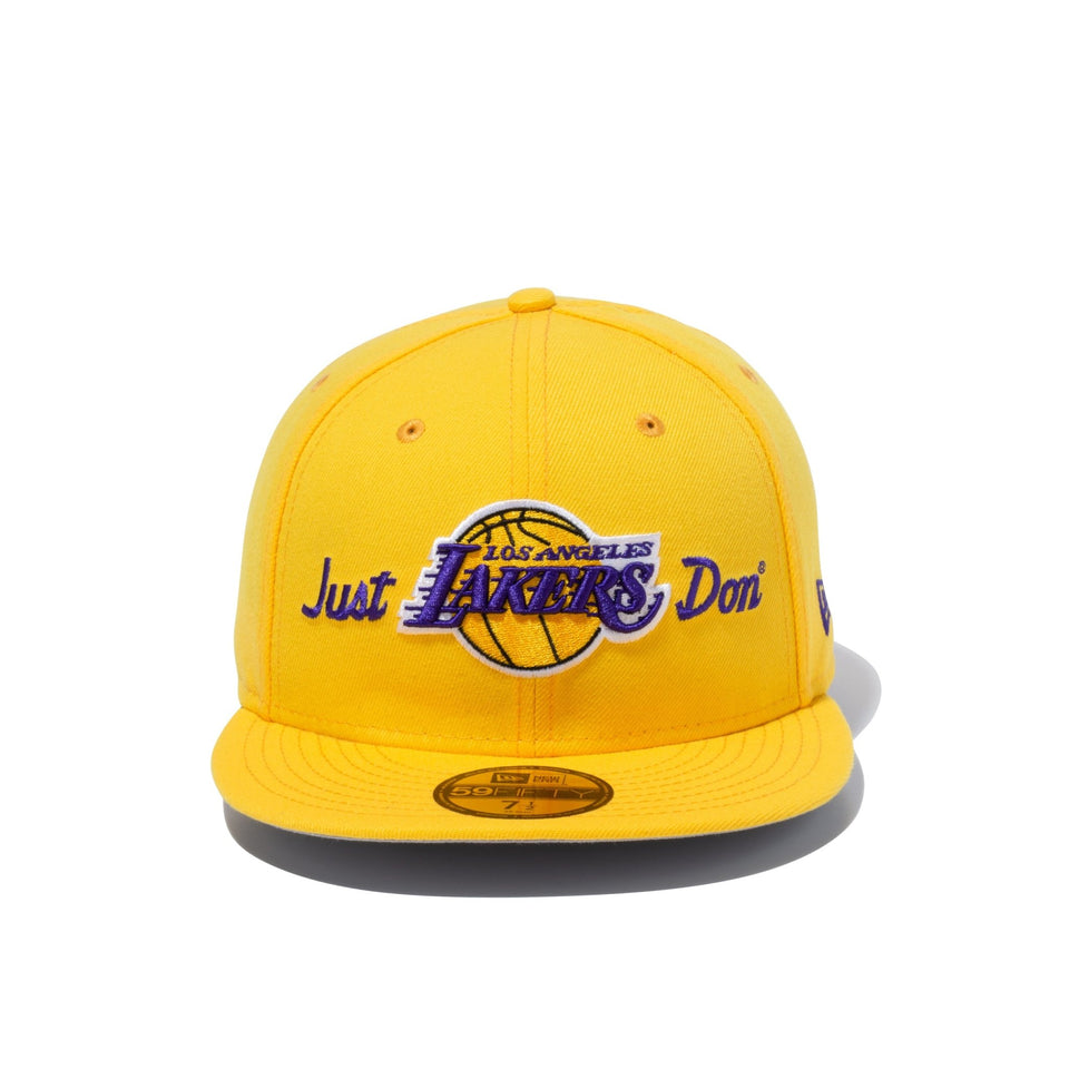 59FIFTY Just Don × NBA ロサンゼルス・レイカーズ イエロー | ニューエラオンラインストア