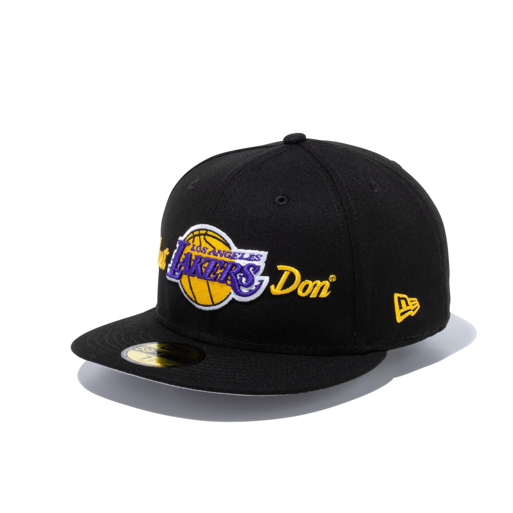 ニューエラ 59FIFTY Just Don × NBA レイカーズ ブラック